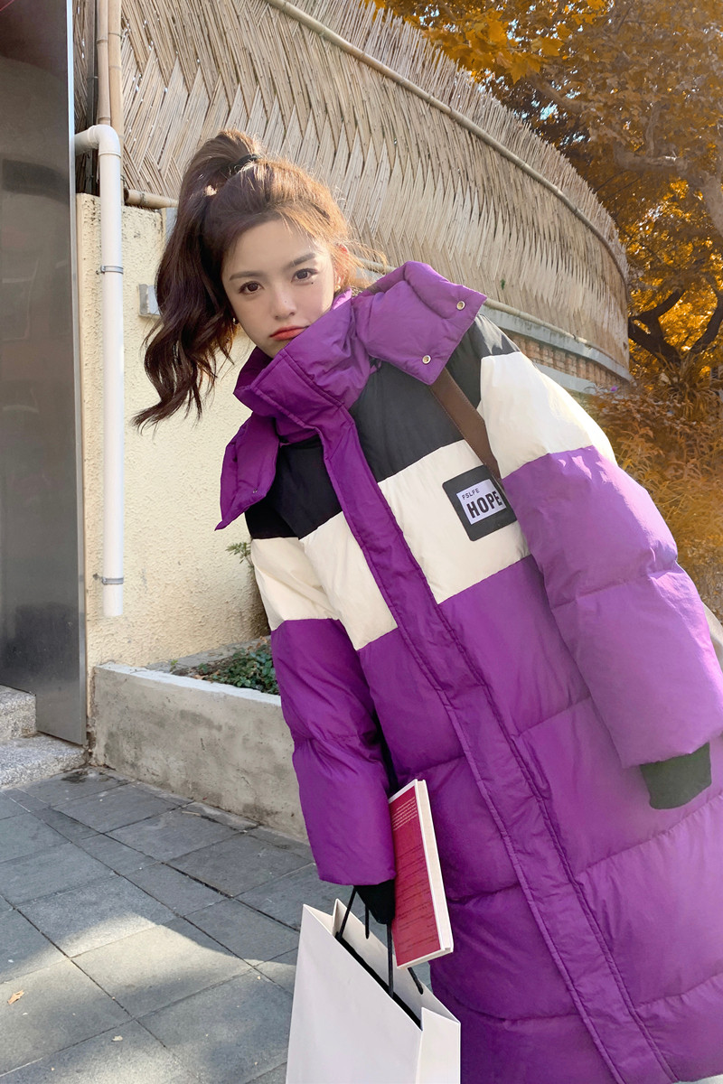 【大货已出】主推款两色长款白鸭绒羽绒服229-8202-P335控498,女装羽绒服,浙宝229