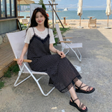 【大货出】假两件连衣裙2B175-8527-P145控238，女装连衣裙，浙宝229