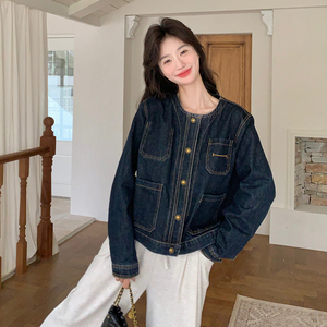 【现货】25年春装小香风牛仔外套2B175-8327-P145控218图片