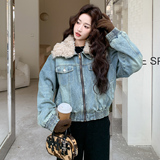 【现货】牛仔夹棉外套大货已出229-8474-P205控298，女装短外套，浙宝229