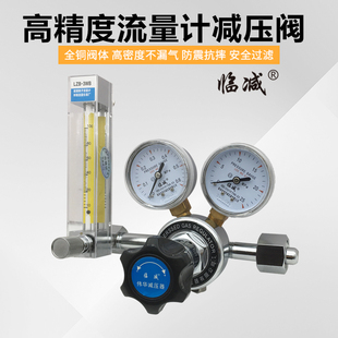 双表标准气体转子流量计减压表压力表YQBL 731LS甲烷尾气检测8L