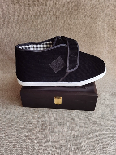 Старый Пекин тысяча слоев теплые ватные ватные туфли ручной розы