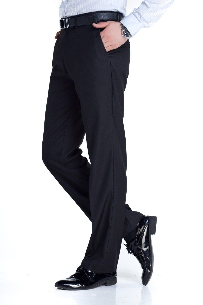 Pantalon droit en soie pour automne - Ref 1471892 Image 1