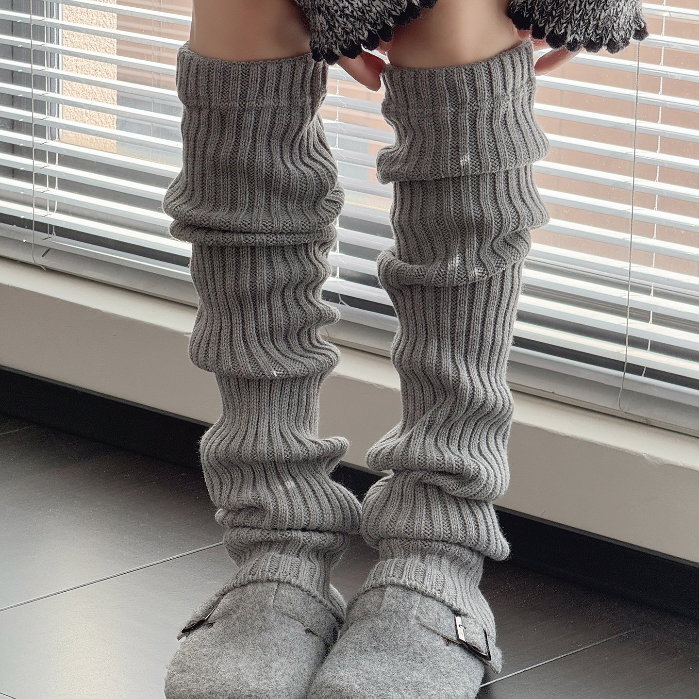 秋冬款加厚浅灰色长筒袜套咖色过膝加长腿套保暖奶白色高筒堆堆袜,女士内衣/男士内衣/家居服,长筒袜,淘宝优惠券,粉丝福利购,淘宝优惠卷