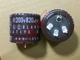 全新硬脚电解电容 200V820UF 820UF200V 30X35MM 4脚