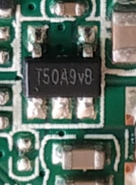 T50A9V8 T50A9VB T50AaLF  T50AacE T50A9K8 T50AALF 5脚贴片芯片