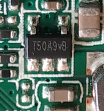 T50A9V8 T50A9VB T50AaLF  T50AacE T50A9K8 T50AALF 5脚贴片芯片