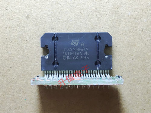 TDA7388A,汽车音响功放芯片 ST正品 27脚 带板 可拍