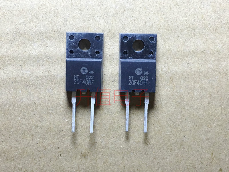 20F40HF 快恢复二极管 20A 400V TO-220F 两脚