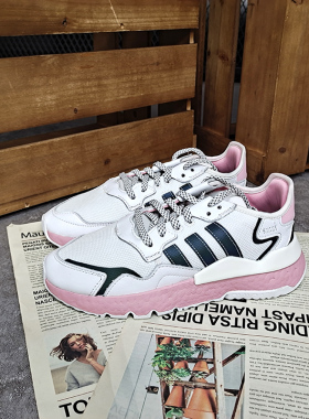 Adidas/阿迪达斯正品 春季NITE JOGGER W女子运动跑步鞋EG7942
