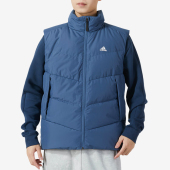 新款 冬季 男子立领保暖羽绒马甲IS0370 阿迪达斯正品 Adidas