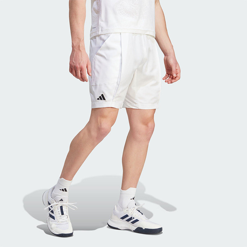 Adidas/阿迪达斯正品SHORT PRO 梭织网球男子运动短裤IA7097