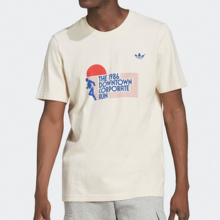 Adidas 阿迪达斯正品 三叶草BLUE T男子运动T恤HD4830 LOOP