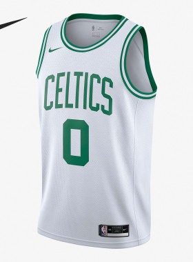 Nike/耐克正品塔图姆凯尔特人0号绿军城市版球队SW球衣CW3585-107