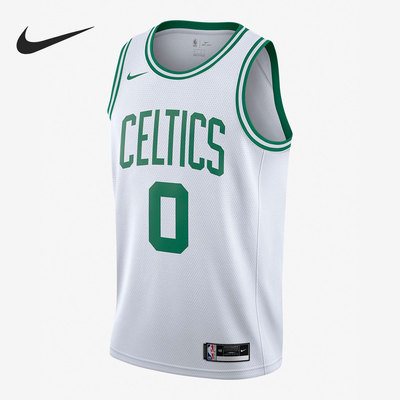 Nike/耐克正品塔图姆凯尔特人0号绿军城市版球队SW球衣CW3585-107