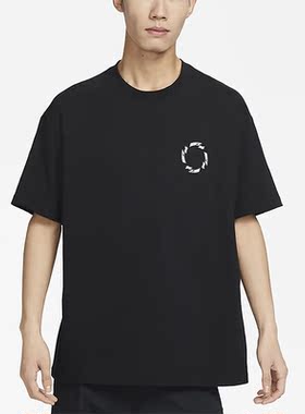 Nike/耐克正品夏季新款宽松印花男子运动短袖T恤FB8143-010