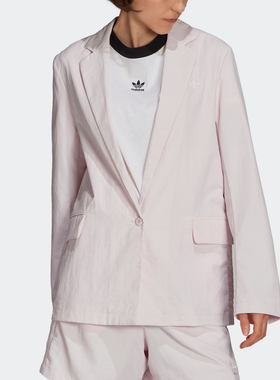 Adidas女子休闲运动夹克外套西装