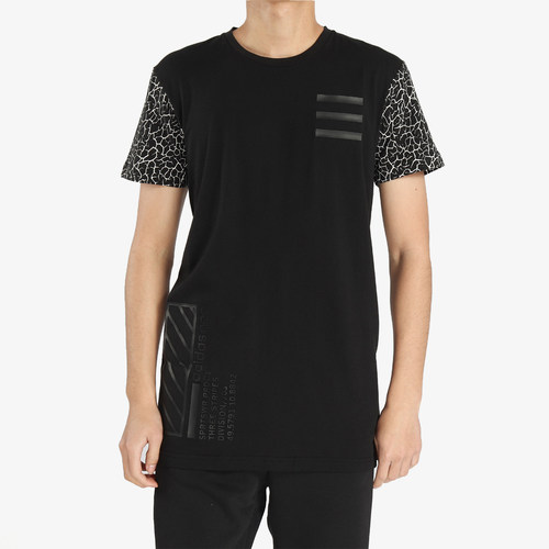 Adidas/阿迪达斯正品秋季新款男子运动休闲圆领棉短袖T恤CE1054