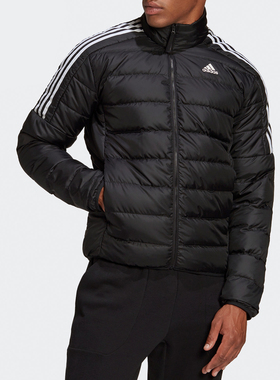 Adidas/阿迪达斯正品秋季新款男子跑步外套保暖羽绒服GH4589