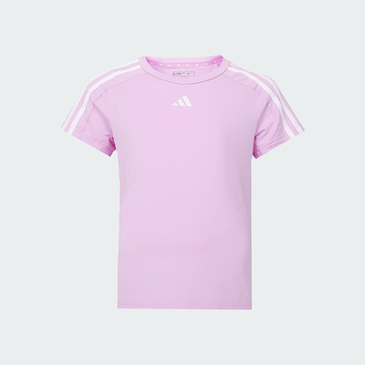 阿迪达斯大童凉感时尚短袖T恤
