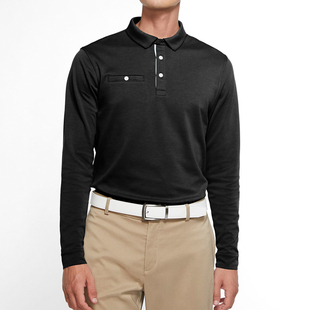 Nike/耐克正品DRI-FIT PLAYER男圆领休闲长袖高尔夫翻领T恤CK5908