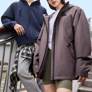 JKT通勤男士 Adidas WOVEN 梭织连帽夹克JF0965 阿迪达斯正品