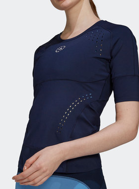 Adidas/阿迪达斯正品 新款夏季女子圆领短袖运动T恤 GL5298