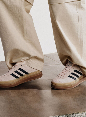 Adidas/阿迪达斯正品三叶草女士厚底运动经典板鞋IE0429