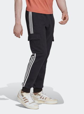 Adidas/阿迪达斯正品三叶草新款男子运动休闲宽松透气长裤 HK9689