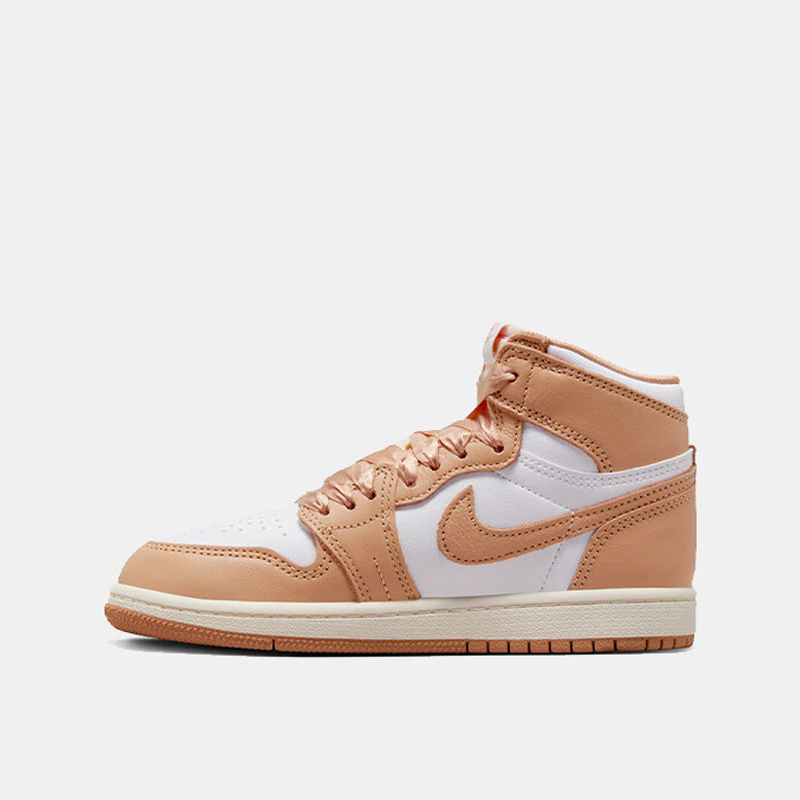 Nike/耐克正品Air Jordan 1 GS女子大童中帮板鞋FN6621-201