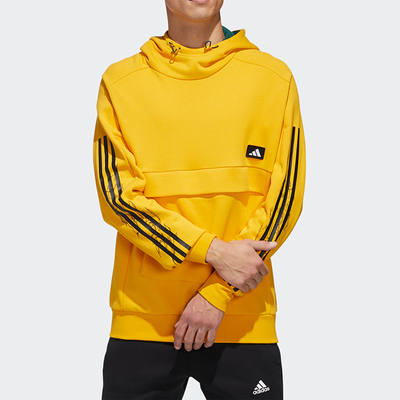 阿迪达斯男休闲舒适卫衣套头衫