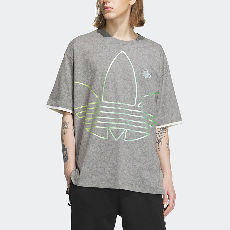 Adidas/阿迪达斯男子运动短袖