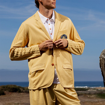 阿迪达斯男士高尔夫西装外套