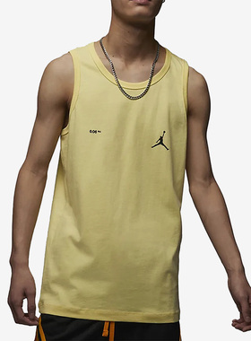 Nike/耐克正品JORDAN新款男子款运动透气无袖背心DX9606-706