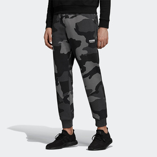 运动休闲长裤 三叶草男子印花时尚 ED7172 阿迪达斯正品 Adidas