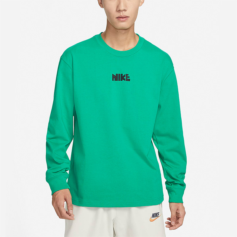 Nike/耐克正品冬季新款男子运动休闲印花长袖T恤FN0253-324