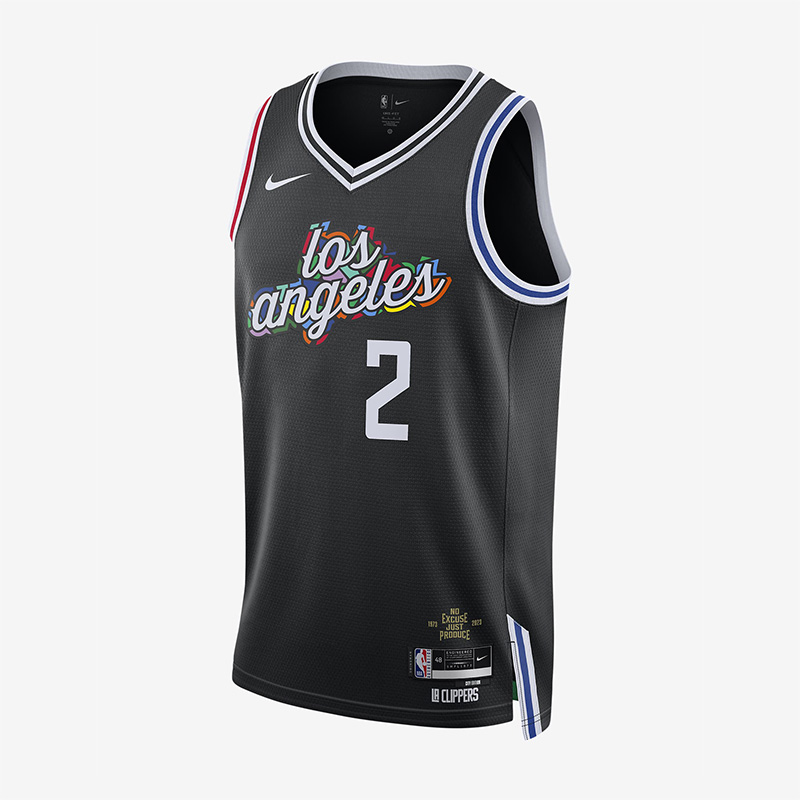 Nike/耐克正品DRI-FIT 男子洛杉矶快船队球衣DO9596-010