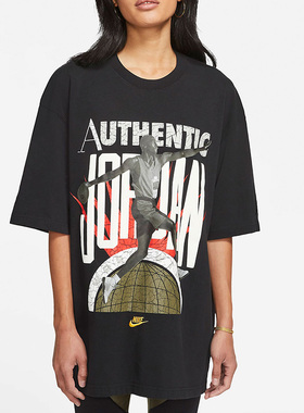 Nike/耐克正品x Aleali May联名 女子运动休闲短袖T恤 DJ0622-010