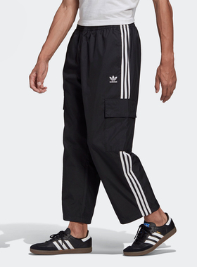 Adidas/阿迪达斯正品三叶草 3-STRIPES CARGO 男子运动裤 GN3449