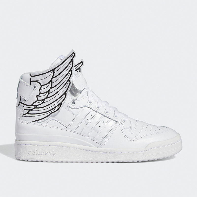 Adidas/阿迪达斯正品三叶草翅膀高帮时尚男女运动休闲板鞋 GX9445