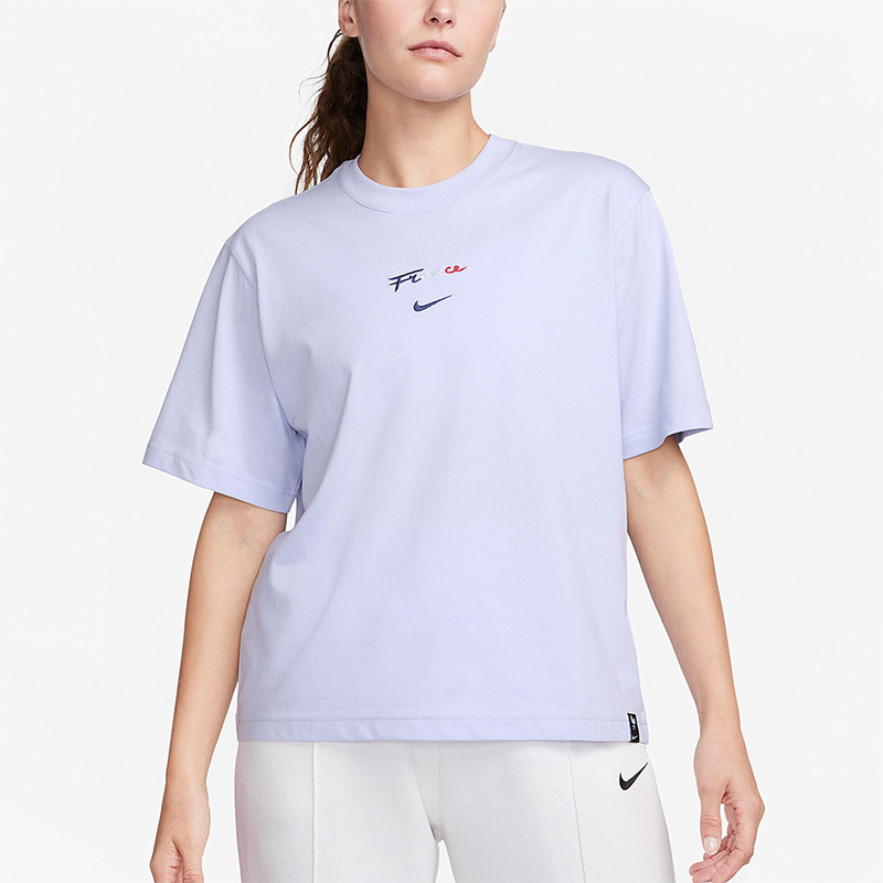 耐克女子运动休闲短袖