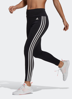 Adidas/阿迪达斯正品W 3S 78 TIG 女子训练休闲运动紧身裤 GL4040