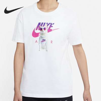 耐克正品新款印物运动休闲短袖