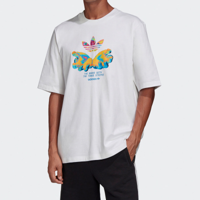 三叶草达斯男子运动短袖正品