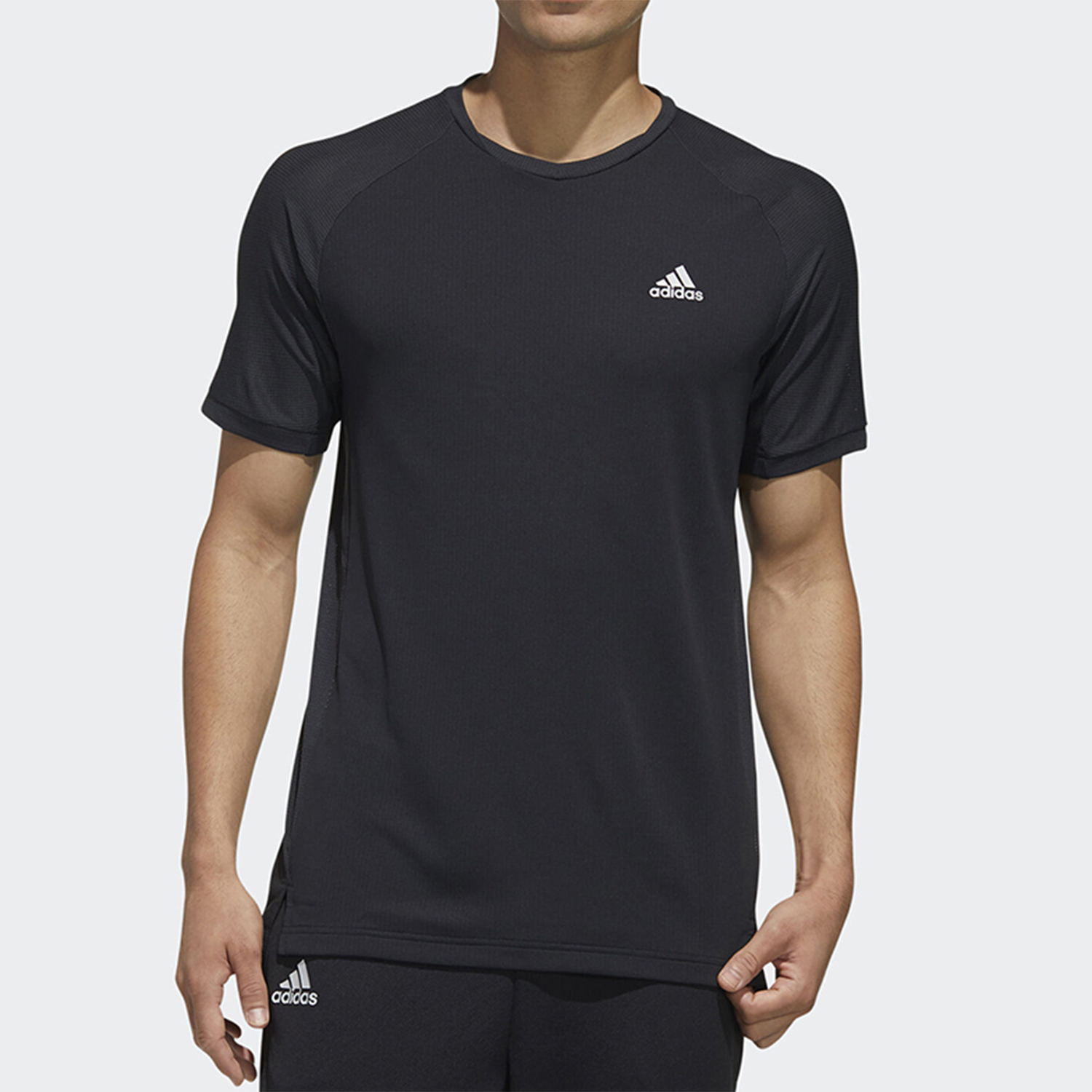 Adidas/阿迪达斯正品 夏季新款男子休闲运动短袖T恤 FK1418