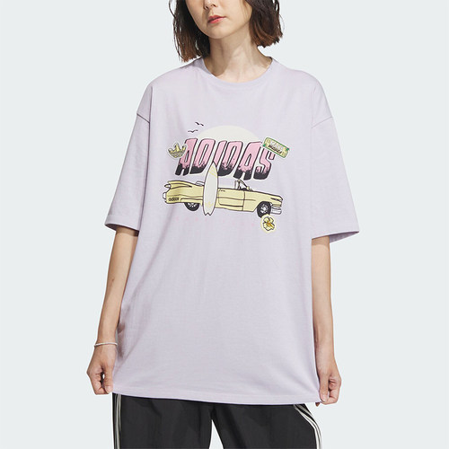 Adidas/阿迪达斯女士印花短袖