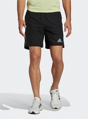 Adidas/阿迪达斯正品OWN THE跑步男子舒适透气运动休闲短裤H58593