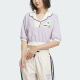 运动潮流POLO衫 三叶草女士短款 IW6301 阿迪达斯正品 Adidas