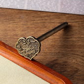 纯黄铜挂钩牌匾托中式 仿古字画挂钩框云托底挂画铜钉无痕钉挂钉