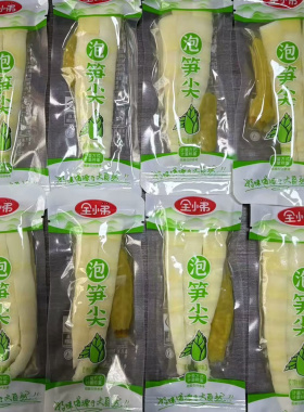 全小弟笋类制品系列泡笋尖、手切笋条、笋尖三选一 散称1斤